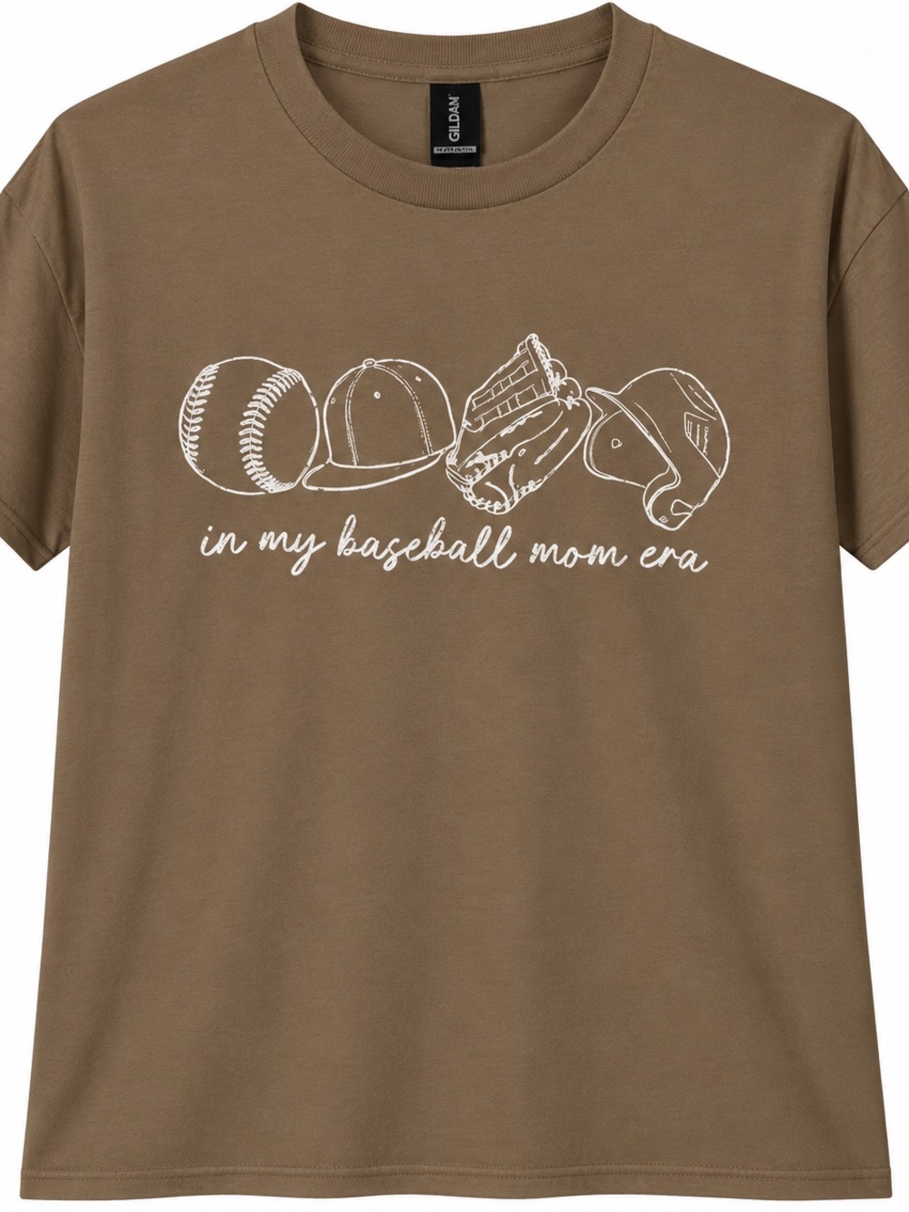Adult Medium NWOT In My Baseball Mom Era Graphic Tee